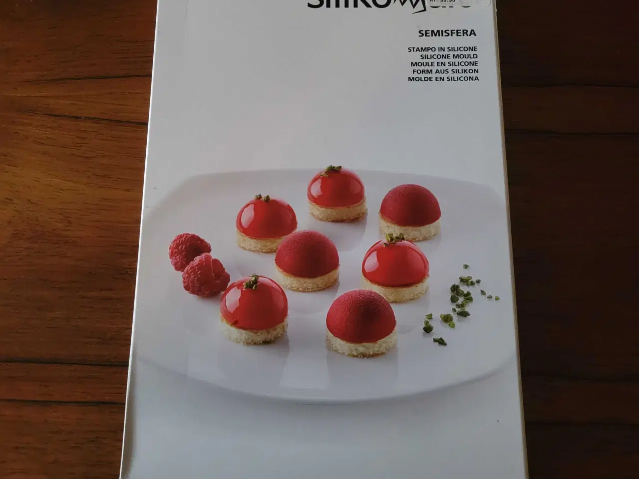 Billede 3 - 3 styk - Silikomart - Silikoneform - halvkugle for