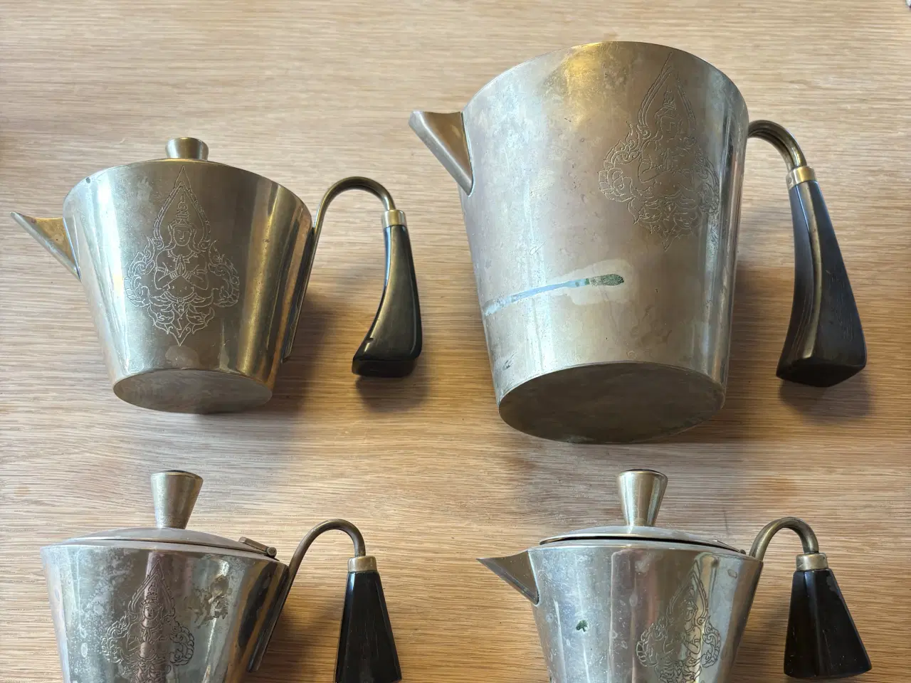 Billede 1 - S. Samran messing kander