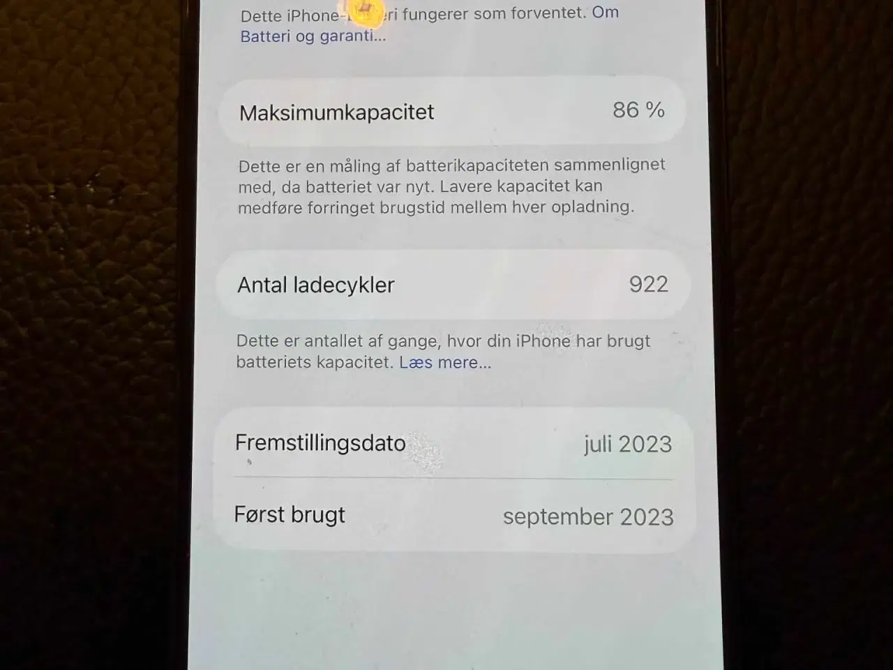 Billede 4 - Iphone 15 pro black sælges