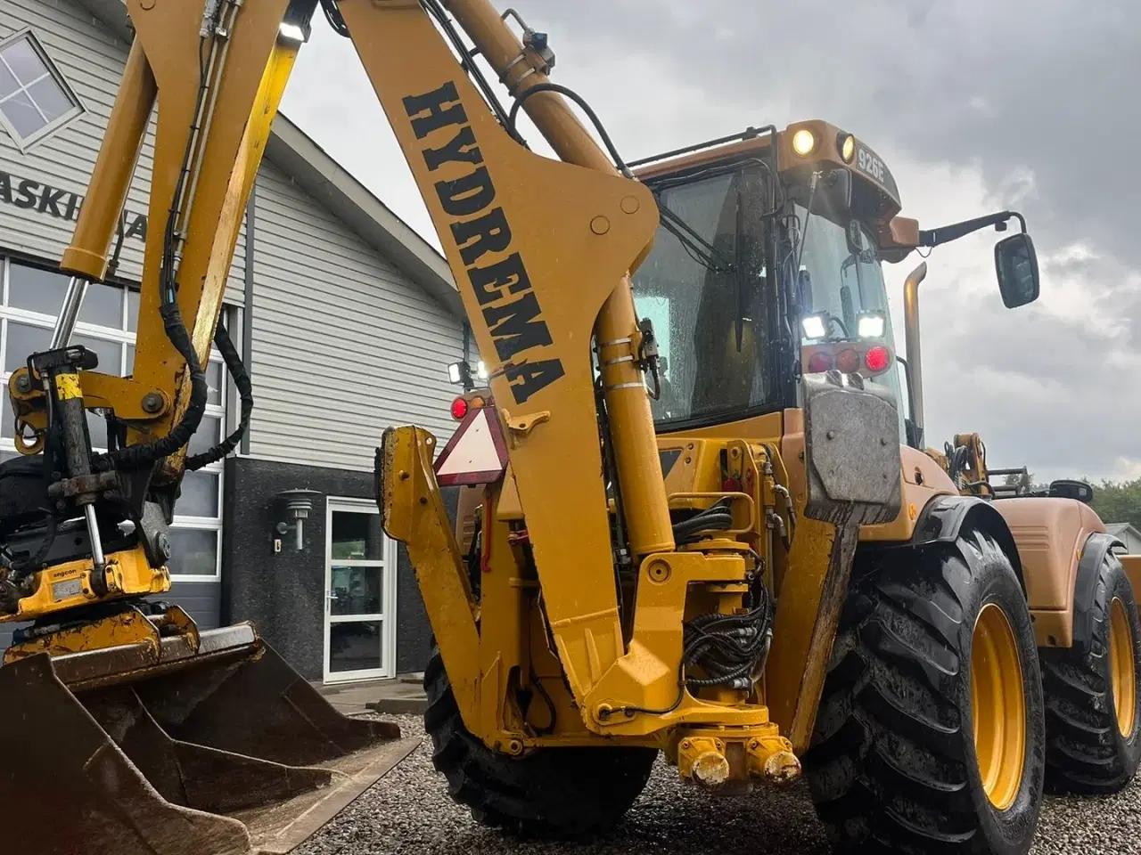 Billede 15 - Hydrema 926E Med Encon Rotor-Tilt skifte i bag og brede dæk samt centralsmørring. Meget velholdt rendegraver. Lige fået service lavet af Hydrema