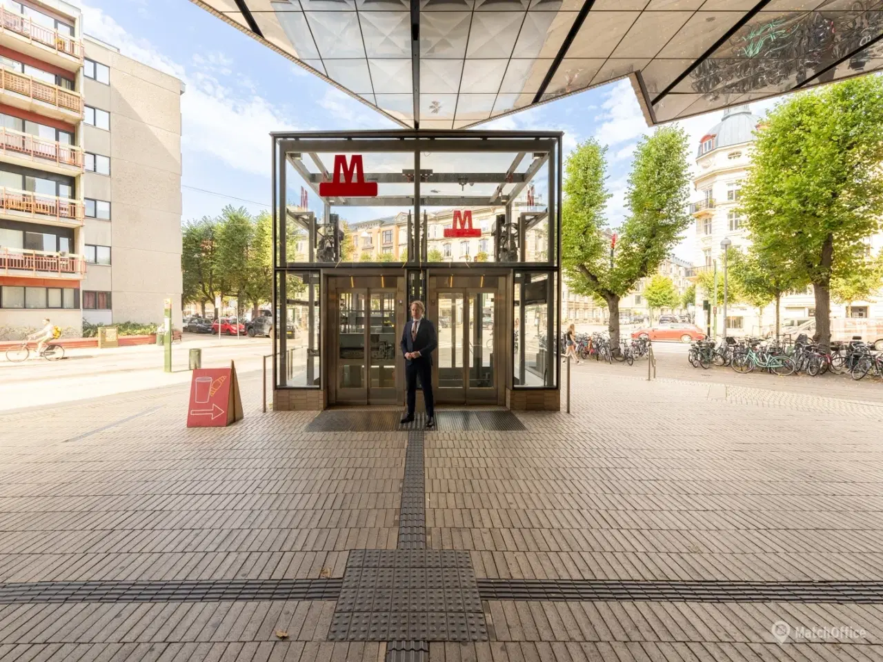 Billede 12 - Arkitekttegnede kontorlokaler med direkte adgang til Metroen