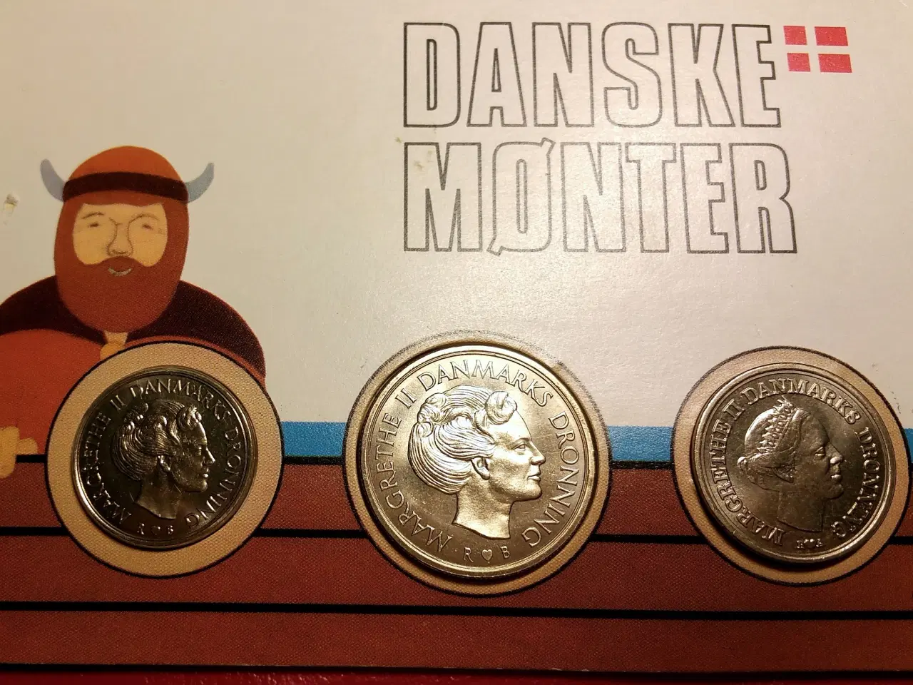 Billede 10 - MARGRETHE II HANDELSBANKEN MØNTSÆT 1980 - 1988