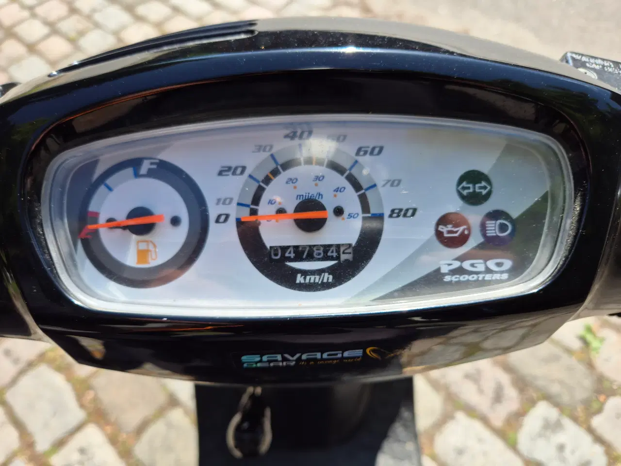 Billede 7 - Pgo p3 2 takter 3 hjulet står næsten som ny