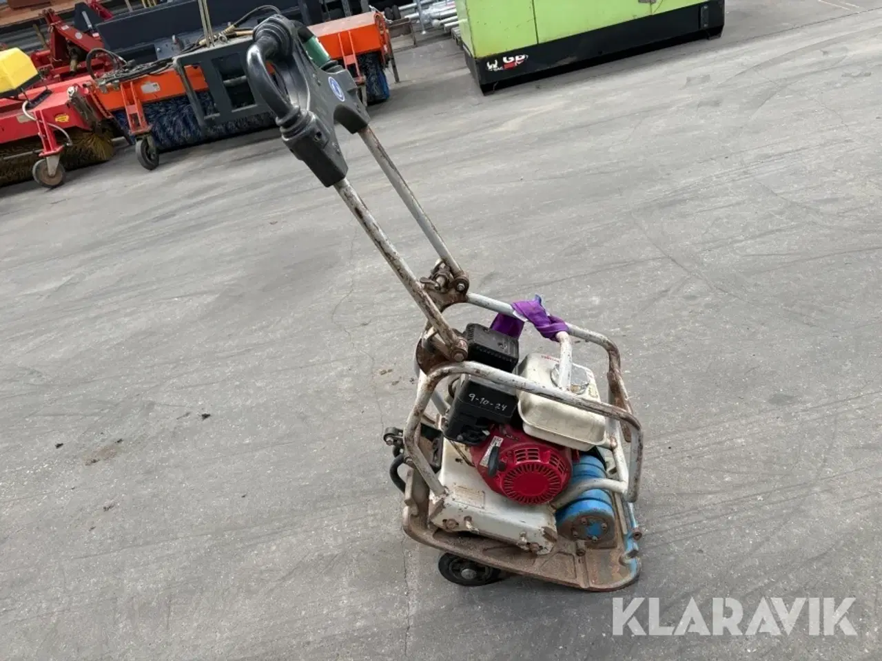 Billede 4 - Pladevibrator Weber Mf CF 2 HD - 83 kg.