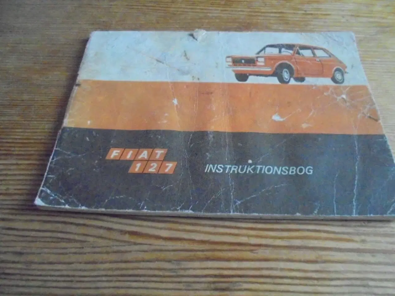 Billede 1 - Fiat 127 – instruktionsbog – fra ca 1977  