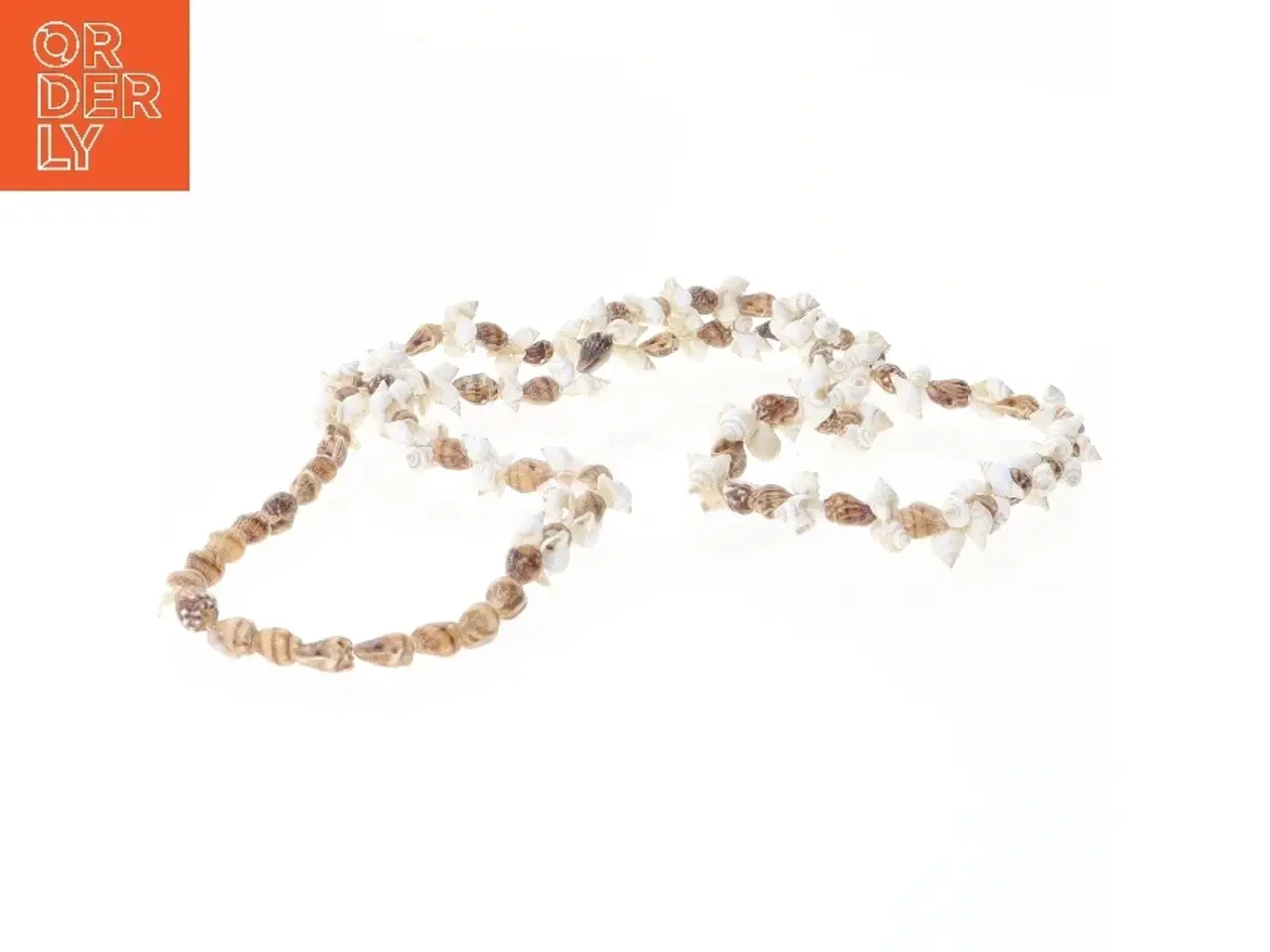 Billede 1 - Skaldyrsskals halskæde (str. 82 cm)