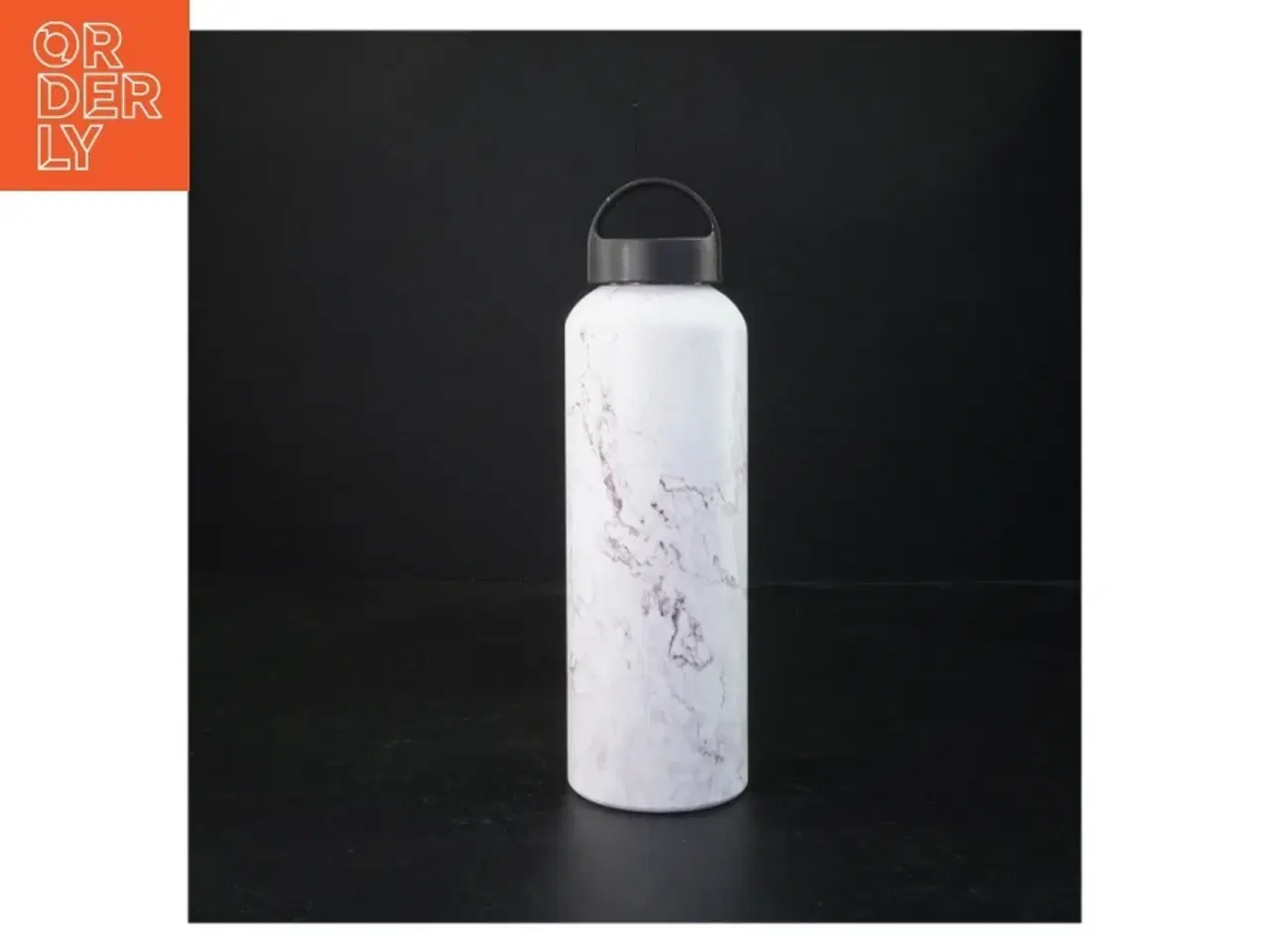 Billede 2 - Genbrugsflaske med marmor-look (str. 24 cm)