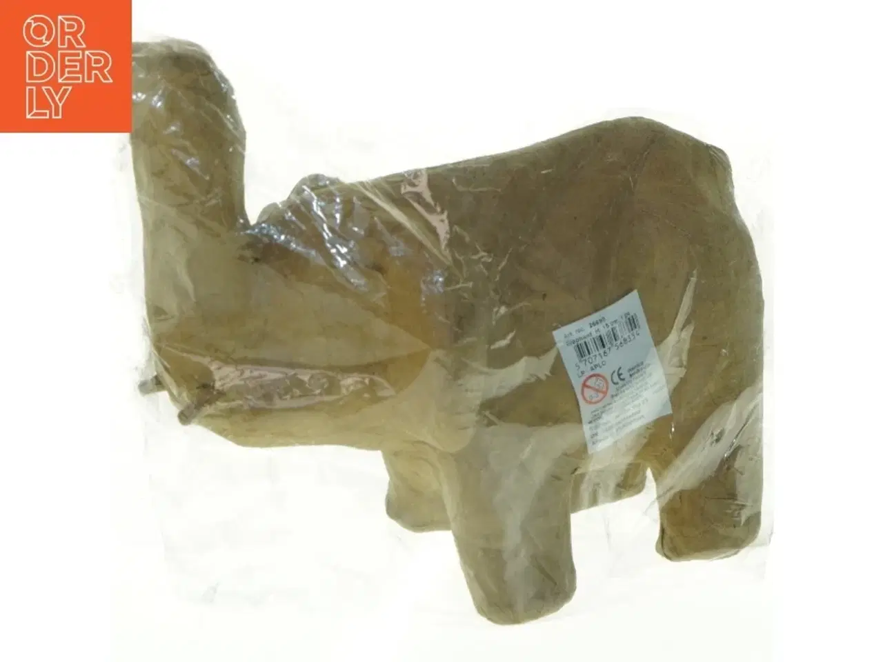 Billede 1 - Papmaché elefant figur fra Creotime (str. 15 cm)