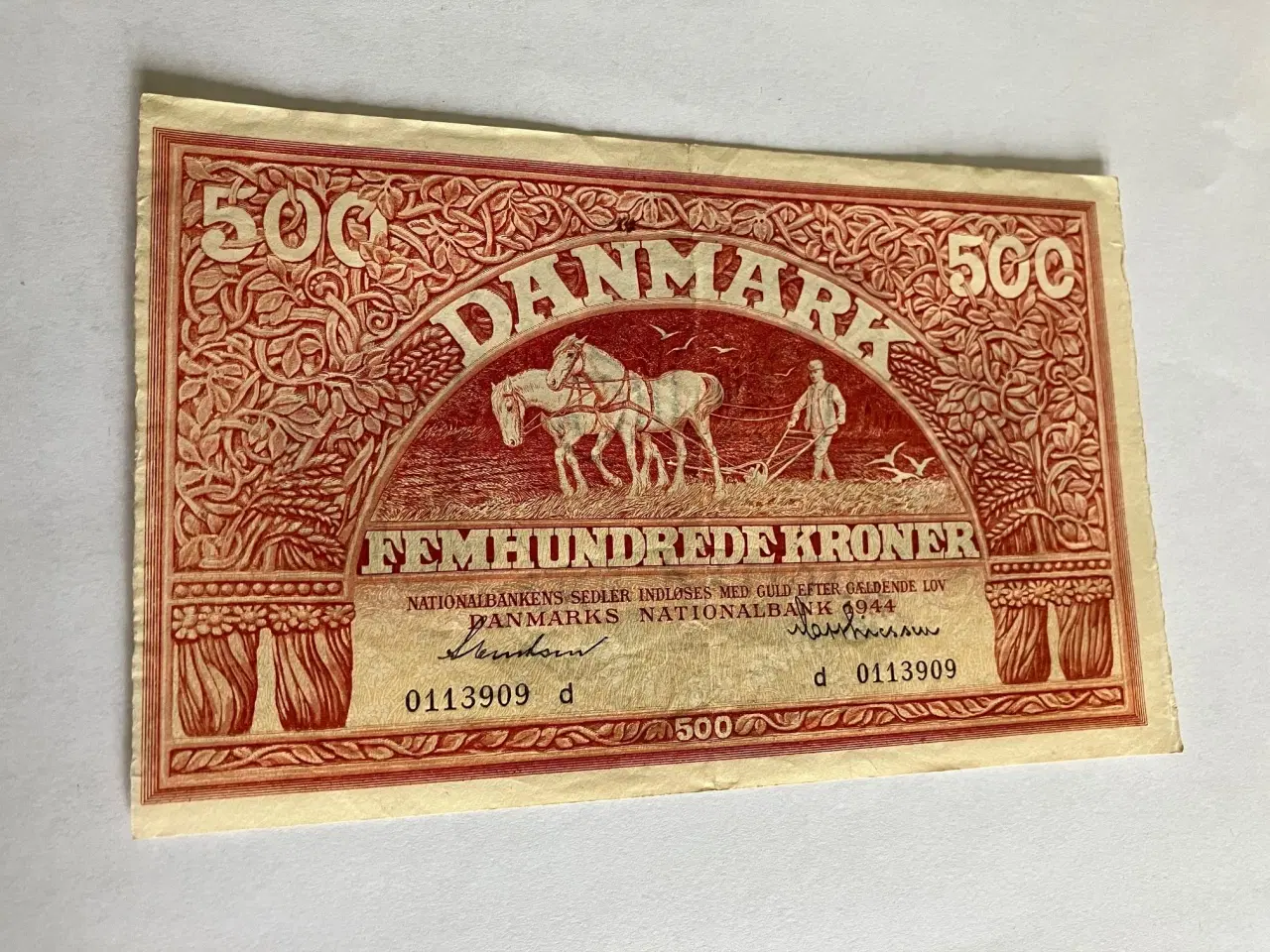Billede 1 - 500 Kroner 1944 D