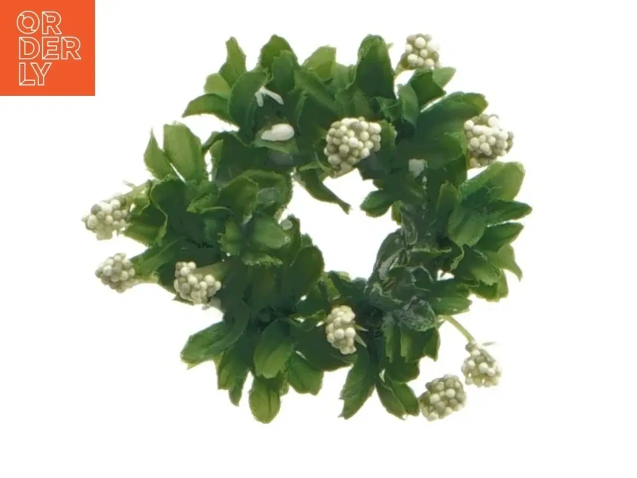 Billede 5 - Miniature grønne kranse (str. Ø 3 cm. 2 styk)