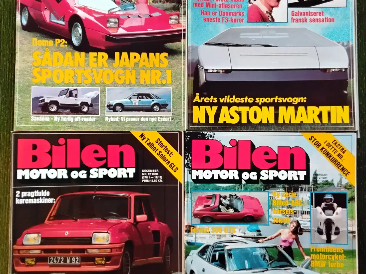 Billede 3 - Bilen Motor & Sport 1977–1982 – Enkeltblade!