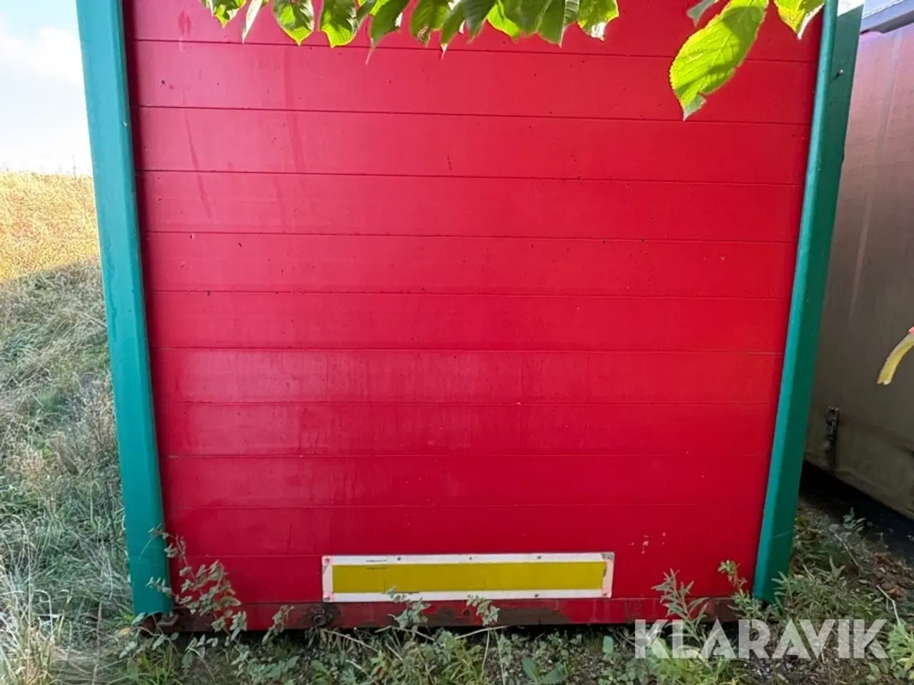 Billede 7 - Container wirehejs lukkede med pressening sider 2 Styk