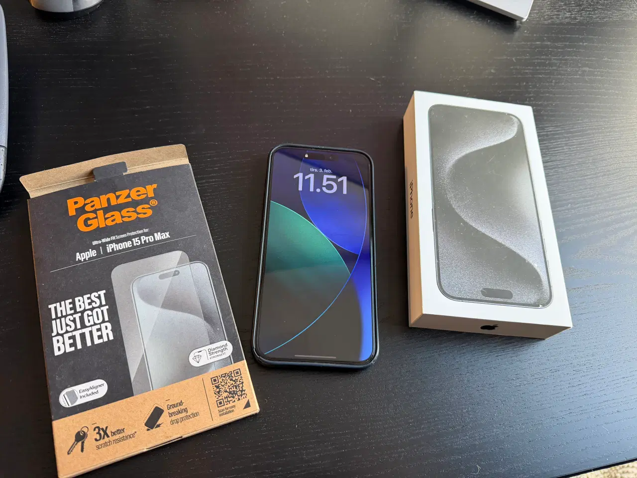 Billede 1 - iPhone 15 Pro Max 256 gb, stadig reklamationsret