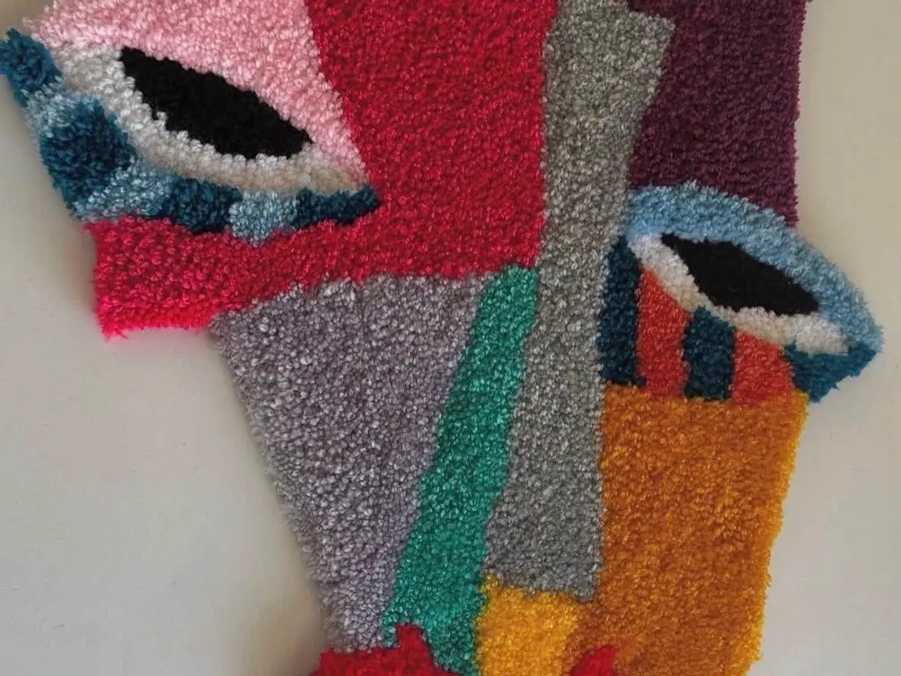 Billede 5 - Vægtæppe , motiv: Fantasi ansigt