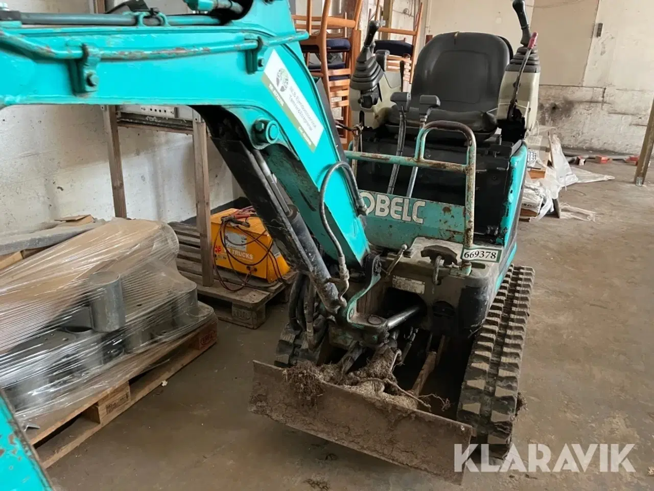 Billede 4 - Gravemaskine Kobelco SK09SR