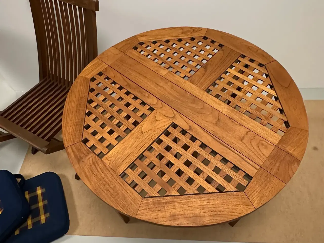 Billede 2 - Luksus cafésæt i teak fra TGFC