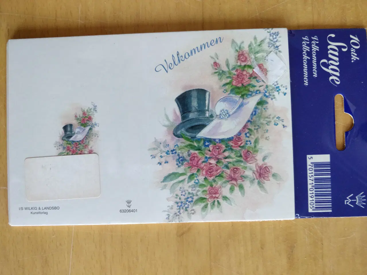 Billede 5 - Indbydelseskort og sange