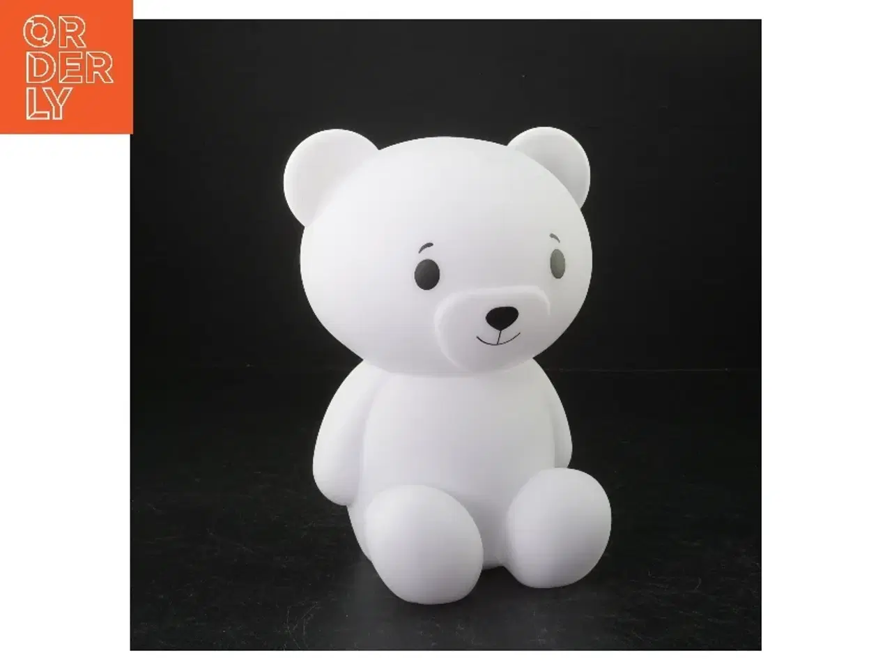 Billede 1 - Hvid bjørnelampe (str. 20 cm)