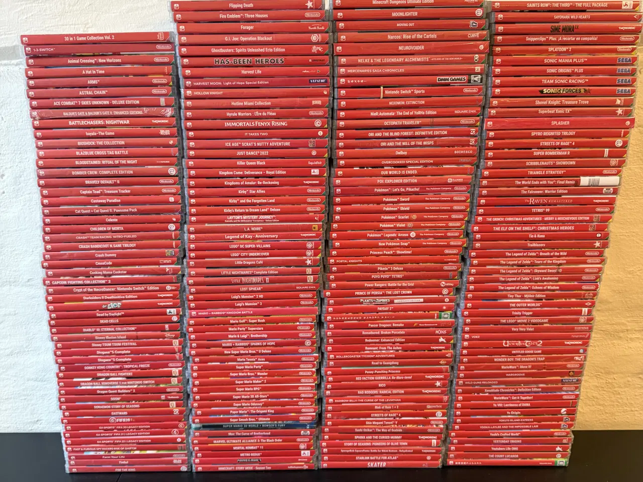 Billede 1 - Seperate Priser! 200 stk Nintendo Switch Spil