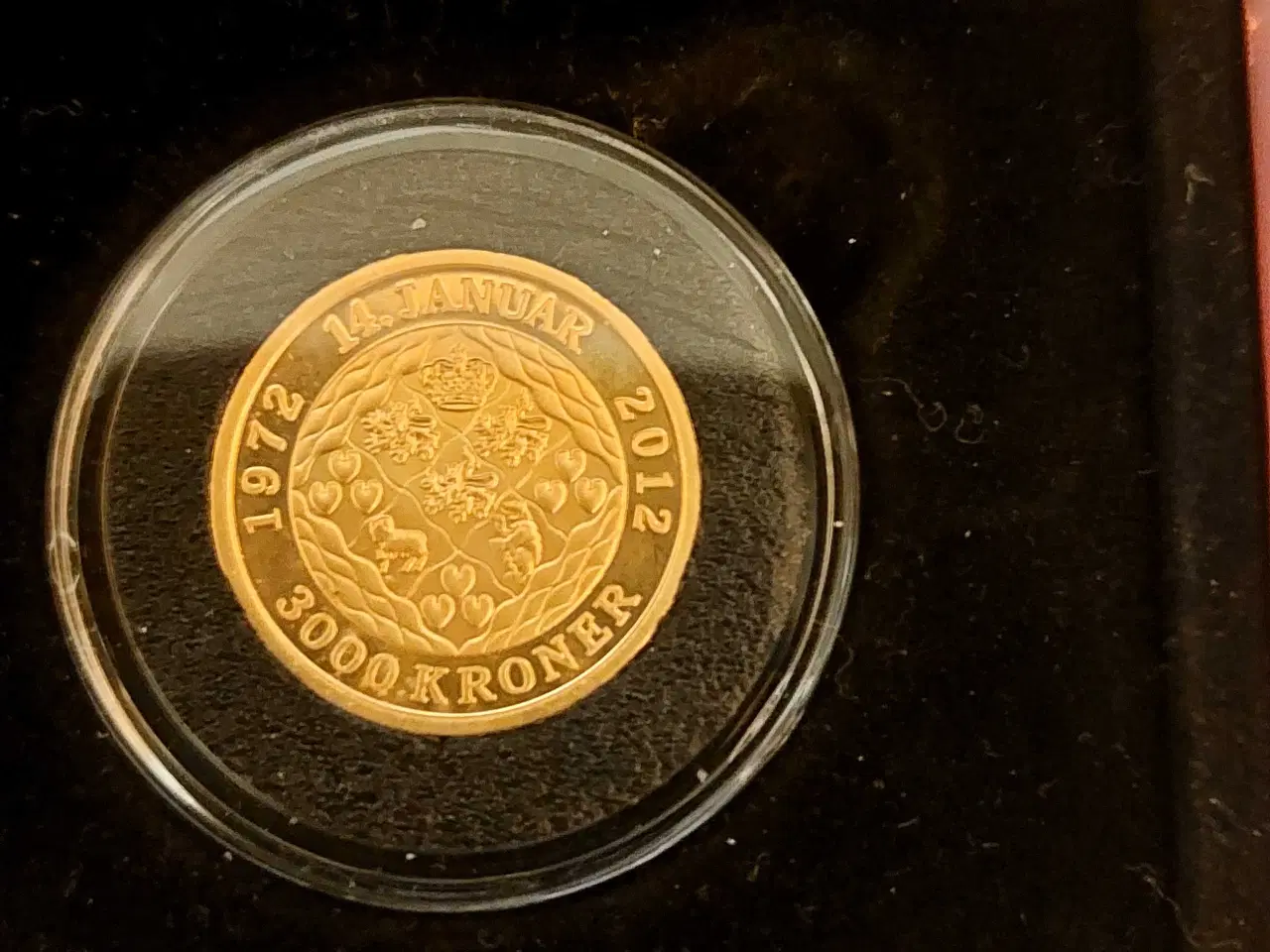 Billede 2 - 3000kr og 1000kr guldmønt 