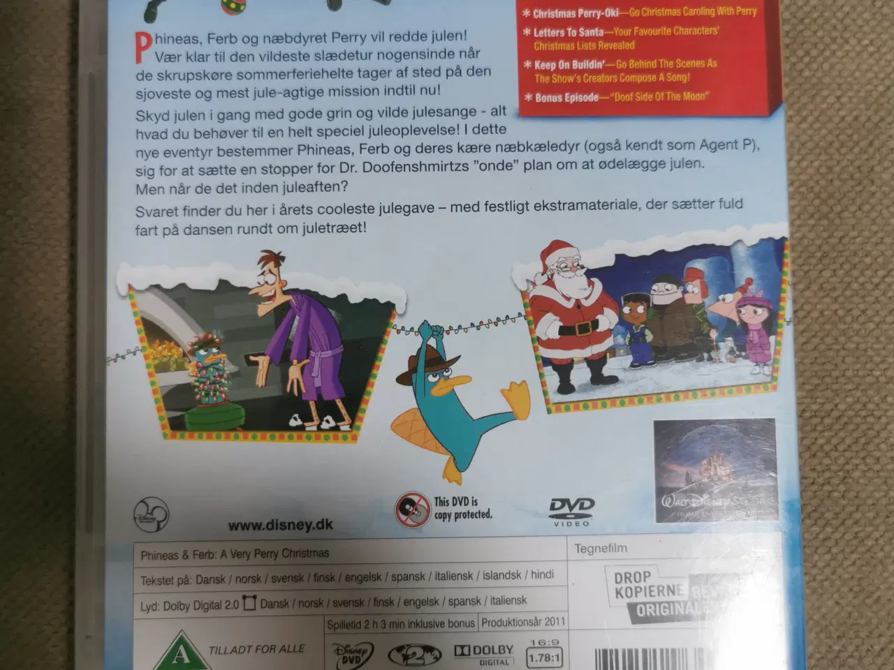 Billede 2 - phineas and ferb a very perry christmas