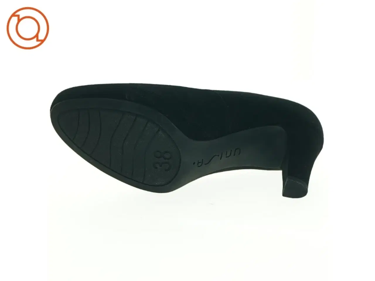 Billede 3 - Unisa sorte ruskindspumps fra Unisa (str. 38)