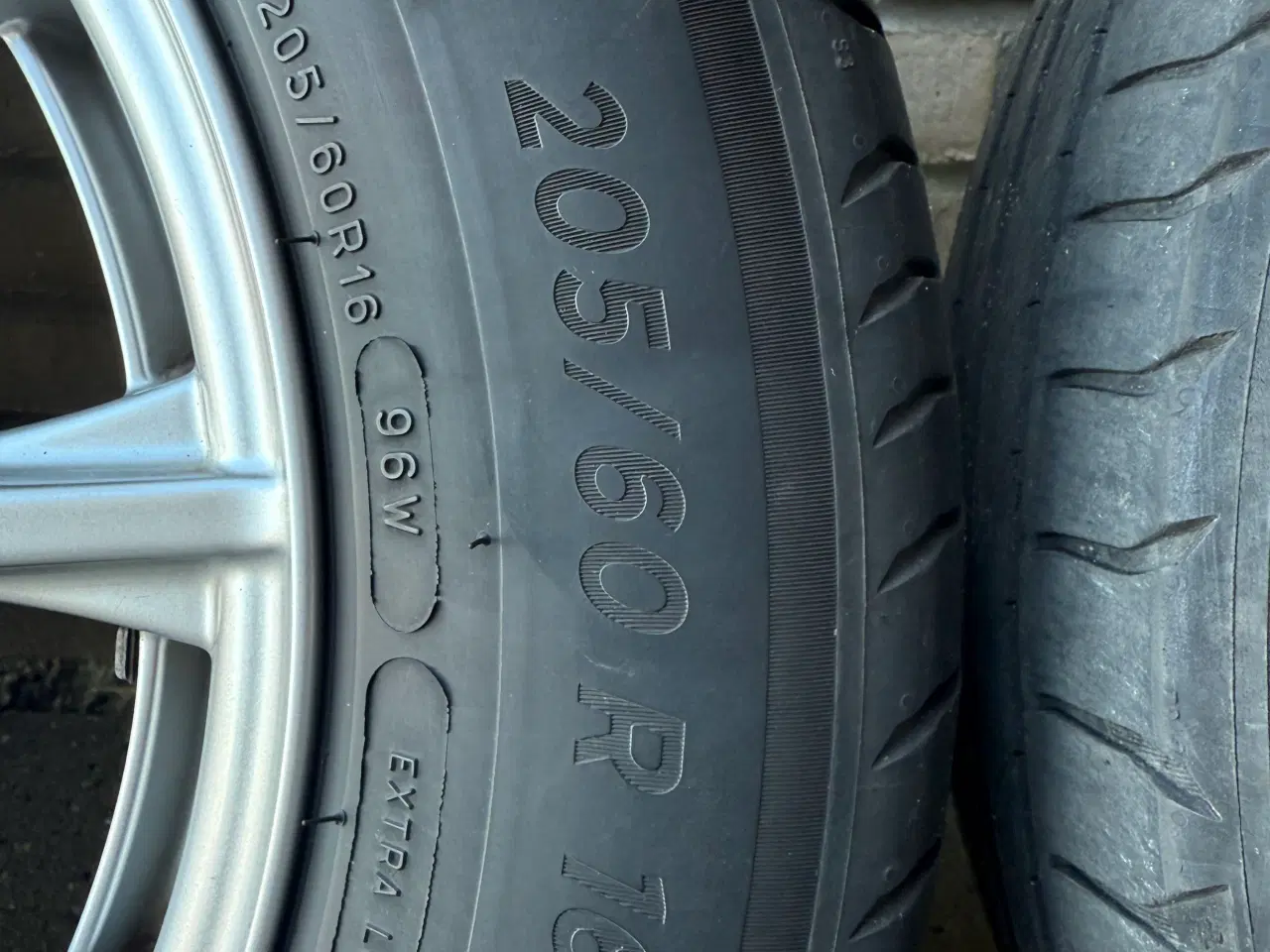 Billede 4 - Mercedes Cklasse w205 org alufælge 16'