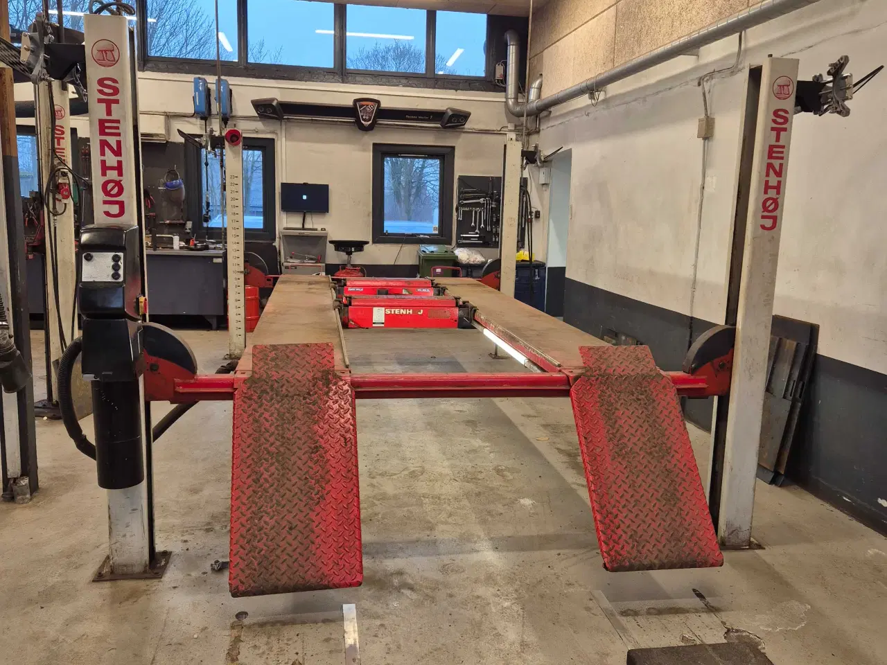 Billede 3 - 4 søjlet lift stenhøj 4 tons