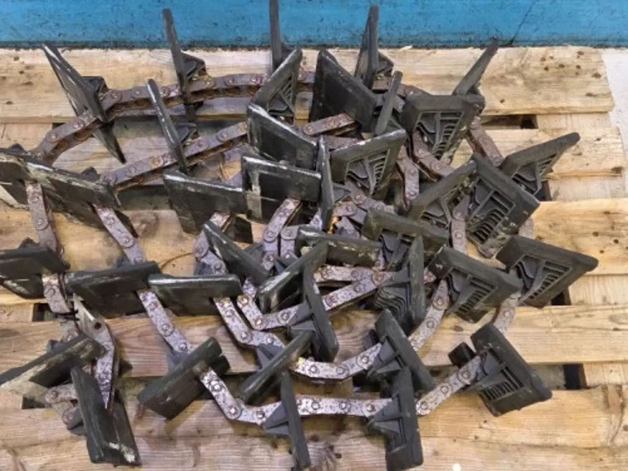 Billede 13 - Claas Lexion 600 Kornelevator Kæde 7572092