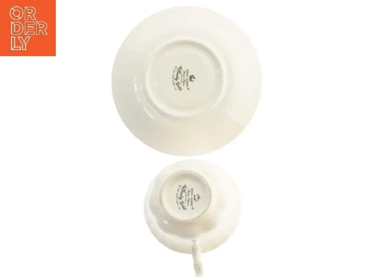 Billede 4 - Porcelænskop med underkop fra Royal Albert (str. Ø 14 og Ø 9x7,5 cm)