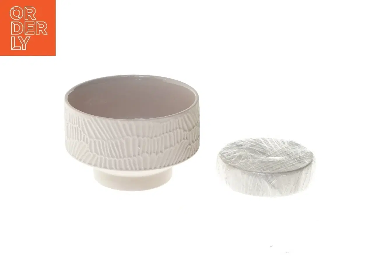 Billede 4 - Kera præget urtepotte fra House Of Sander (str. 12x12x7,5 cm)