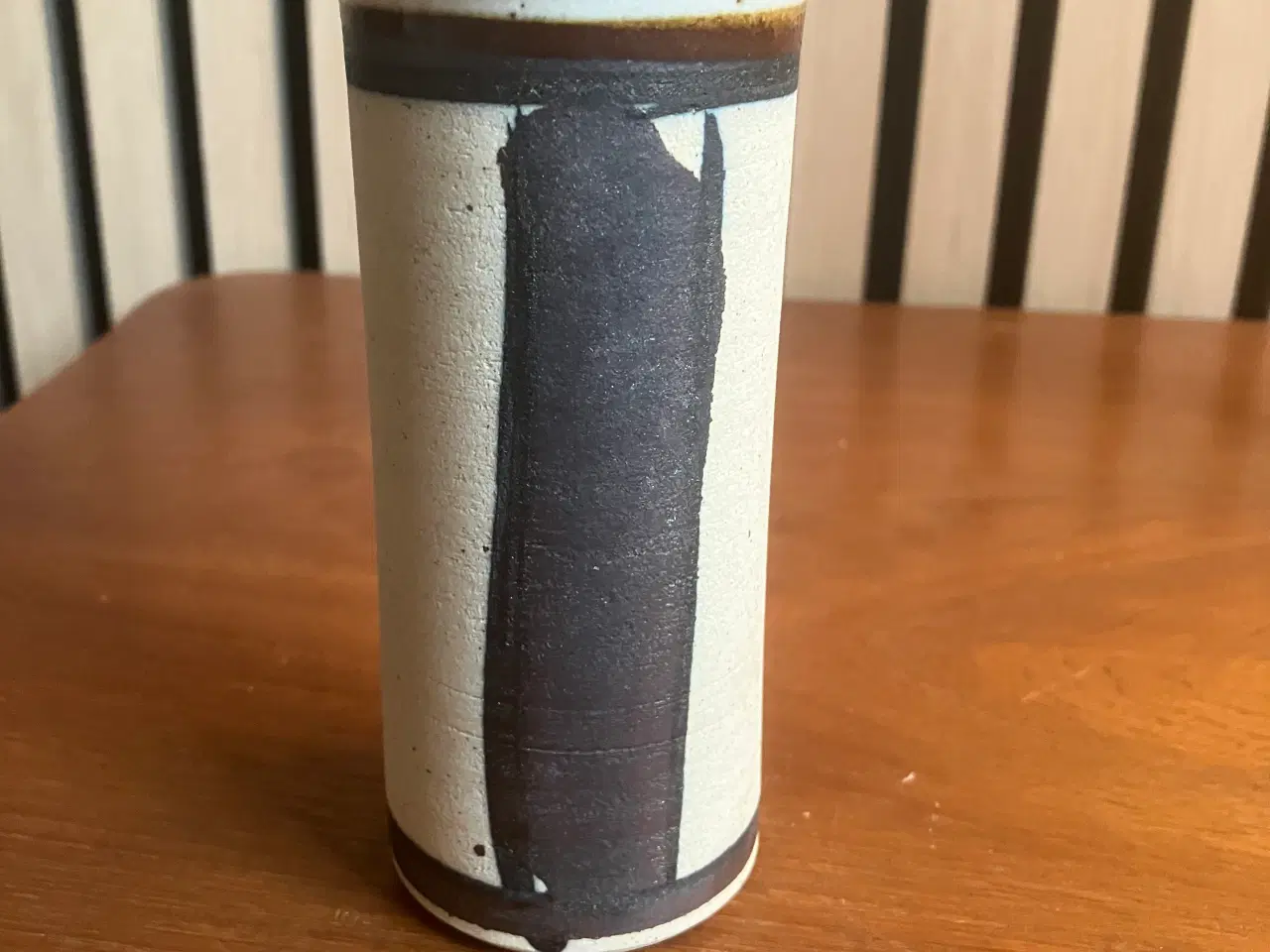 Billede 2 - Cylinderformet stentøjsvase