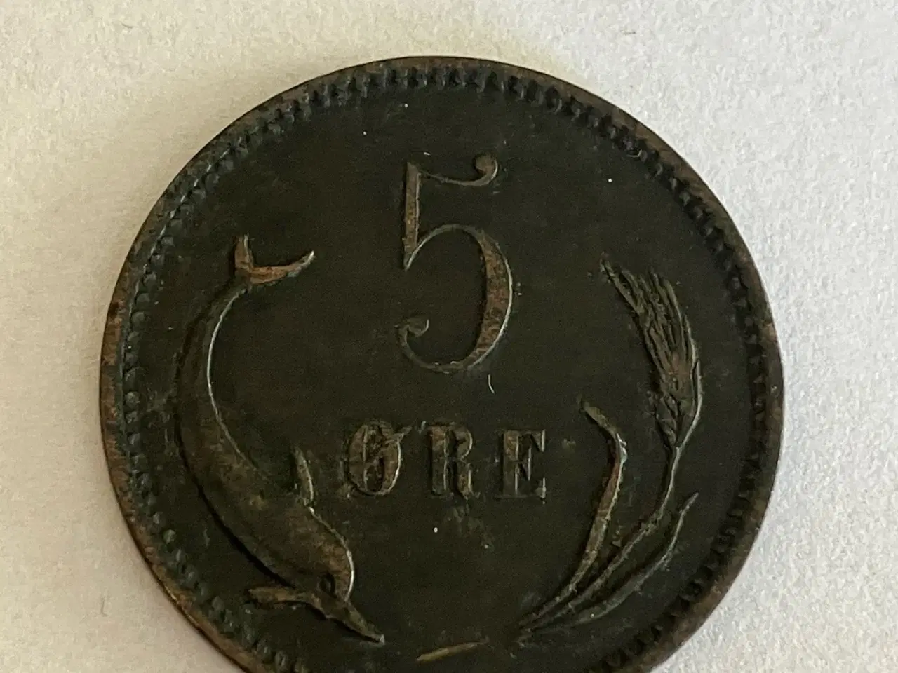 Billede 2 - 5 Øre 1891
