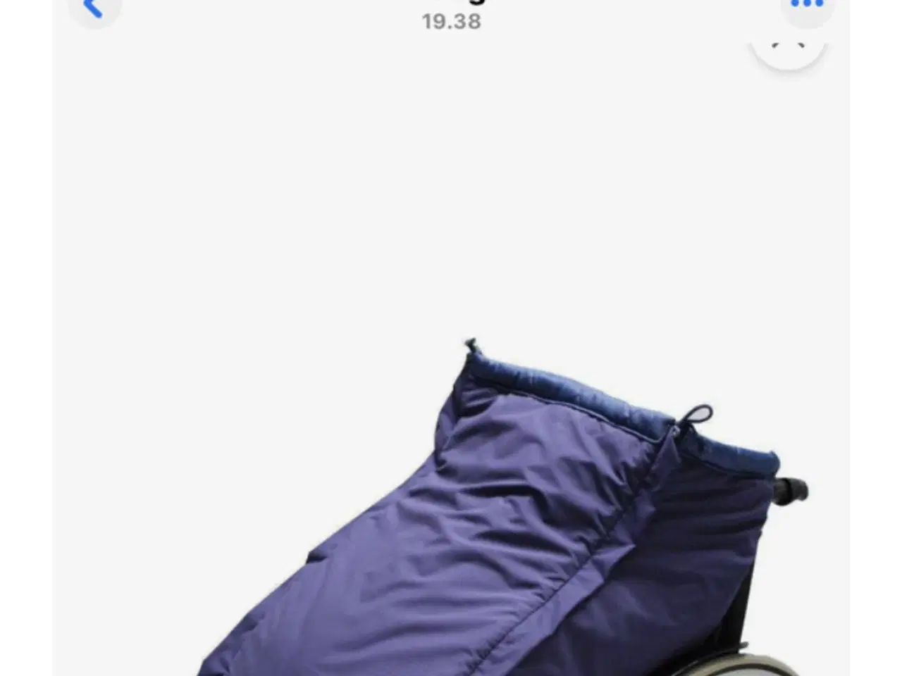 Billede 4 - Kørestolspose med indvendigt foder regntæt