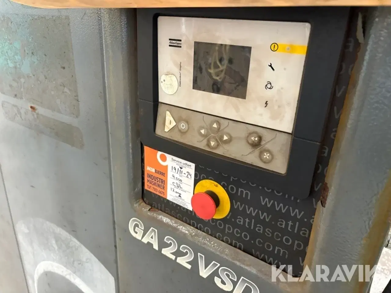 Billede 9 - Kompressorer Atlas copco GA22VSD