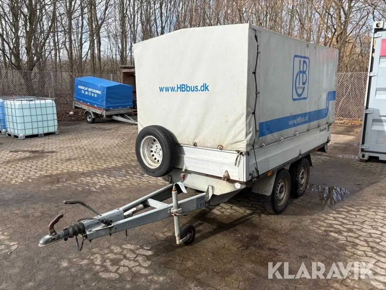 Billede 1 - Lukket trailer Brenderup