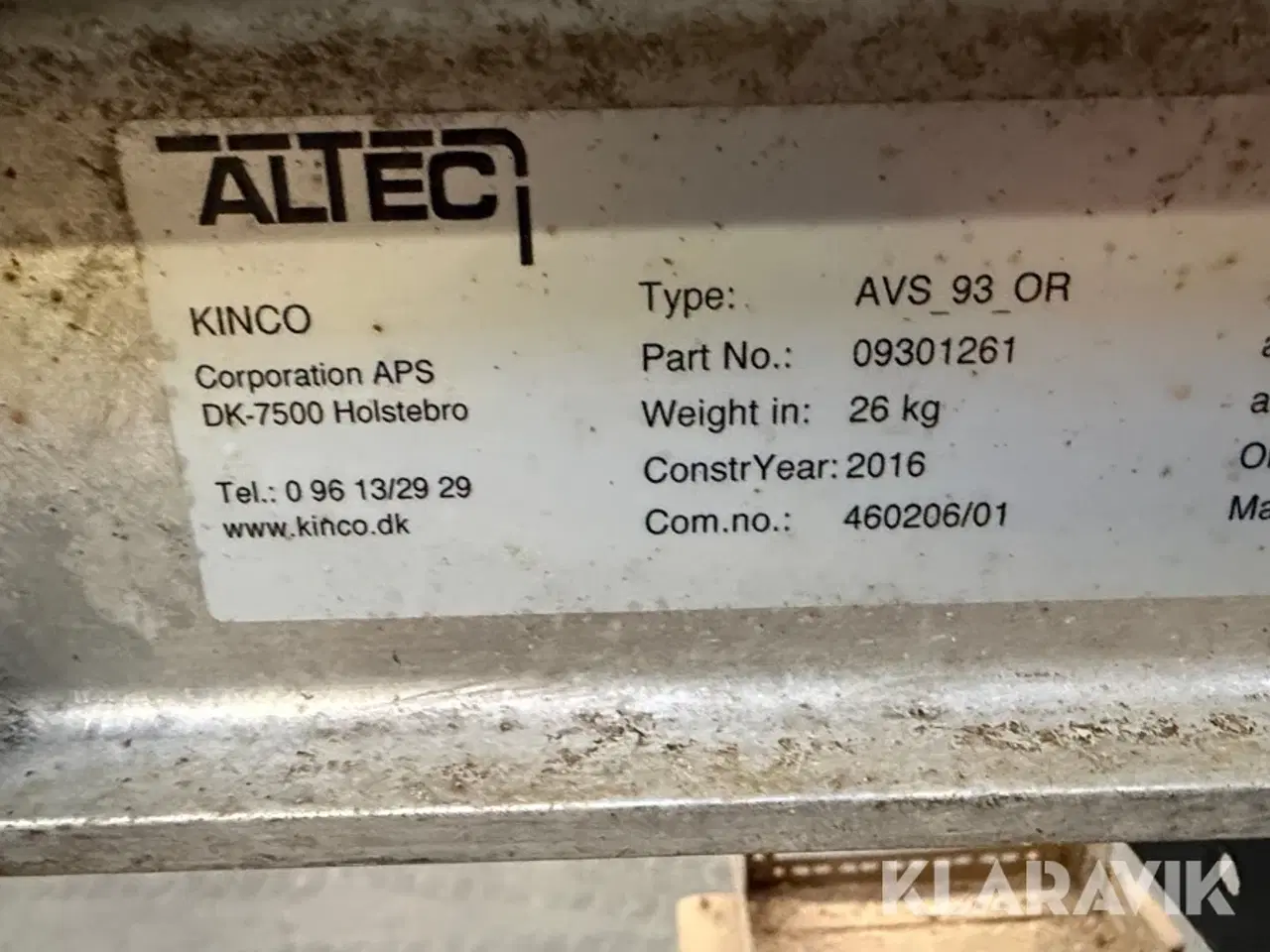 Billede 9 - Aluminium ramper Altec AVS 93 OR