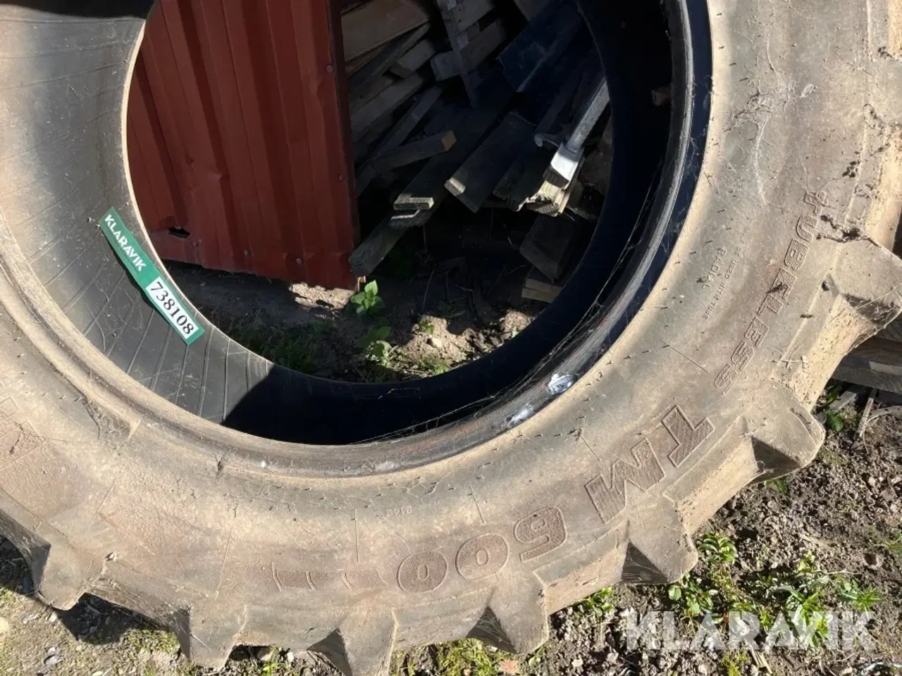 Billede 7 - Traktordæk Pirelli TM 600 420/85 R34