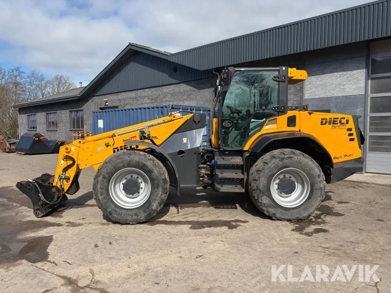 Billede 5 - Teleskoplæsser Dieci AGRI PIVOT T90 med knækstyring og udskud