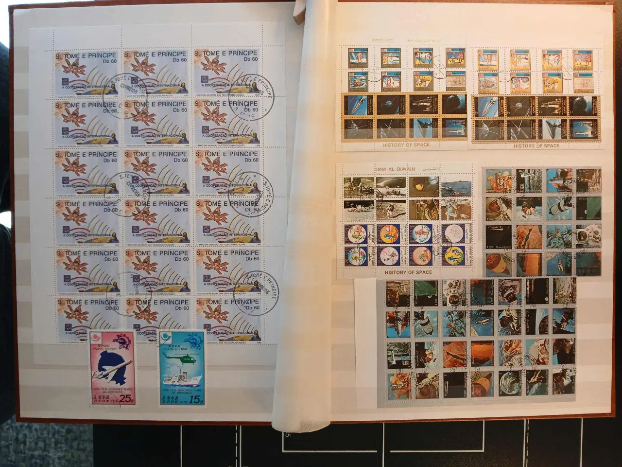 Billede 3 - Rumfart (111) Indstiksbog med 16 sider med rumfart