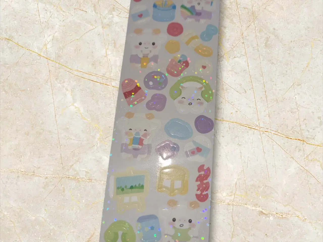 Billede 4 - Pink Paws-klistermærker med lyserød hund og søde d