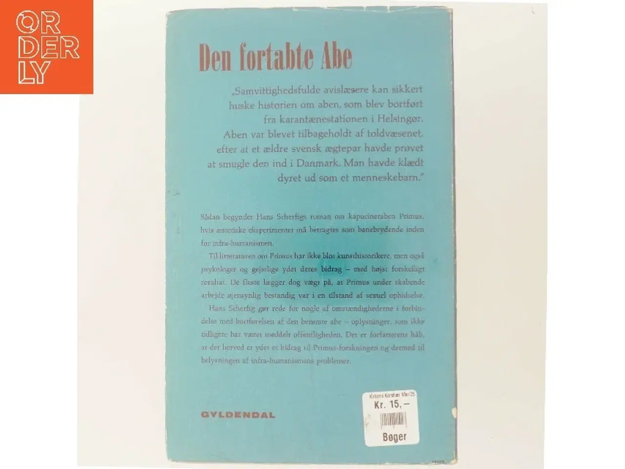 Billede 3 - Den fortabte Abe af Hans Scherfig (Bog)