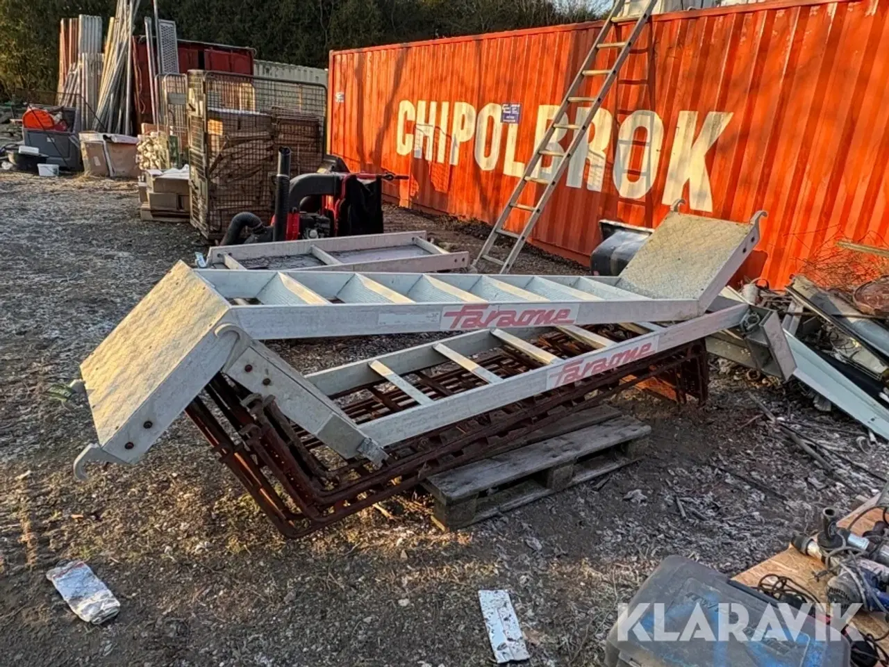 Billede 3 - Larone nedsænket Stillads trapper Fararone Sc245