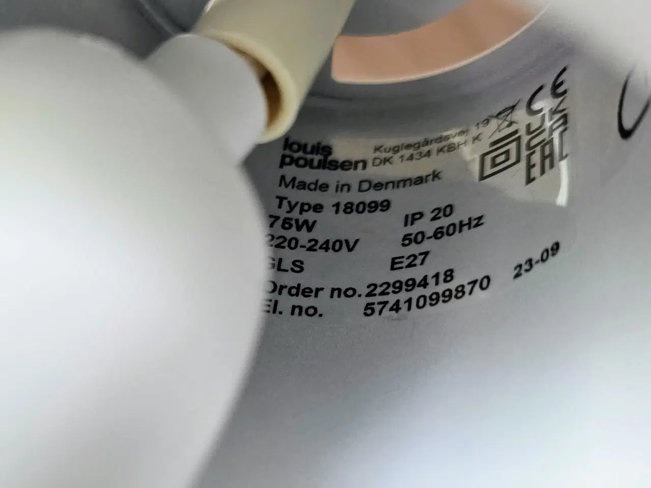 Billede 13 - 🌟 Ikonisk PH-5 i "Mat-hvid" Model (2023)🌟