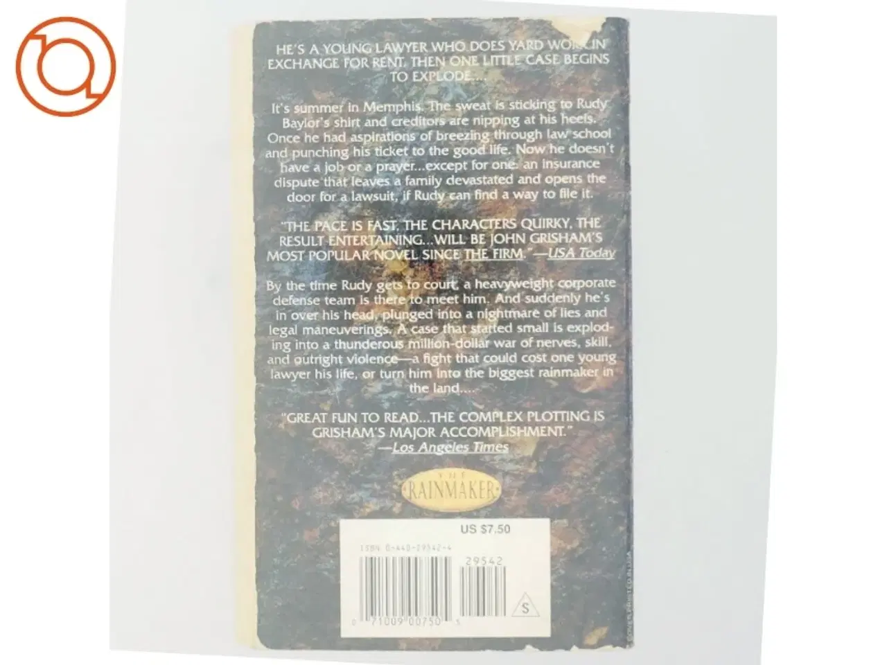 Billede 3 - The Rainmaker af John Grisham (Bog)
