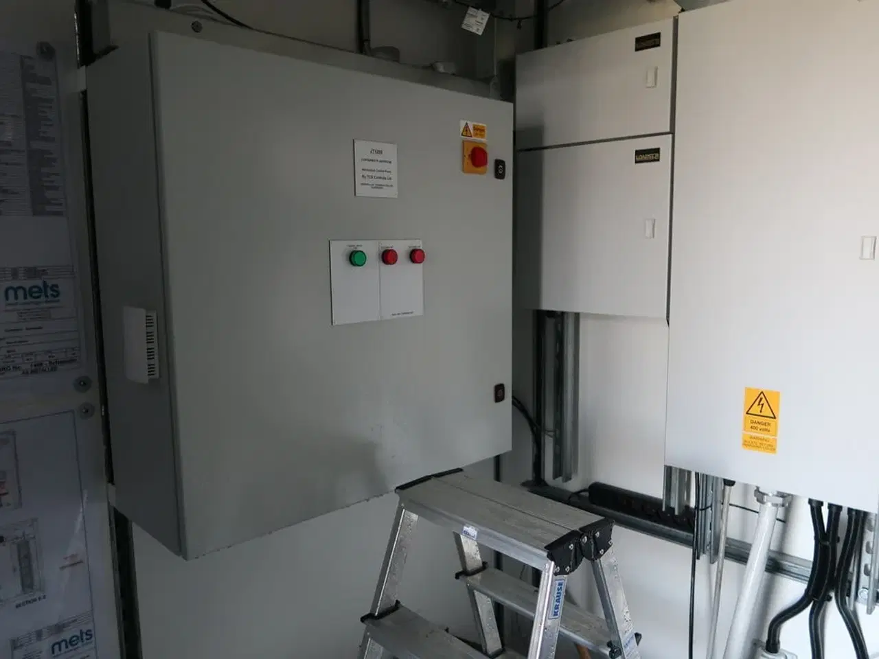 Billede 58 - 20 fods isolering container indrettet som testcenter af overskudsvarme (læs beskrivelse)