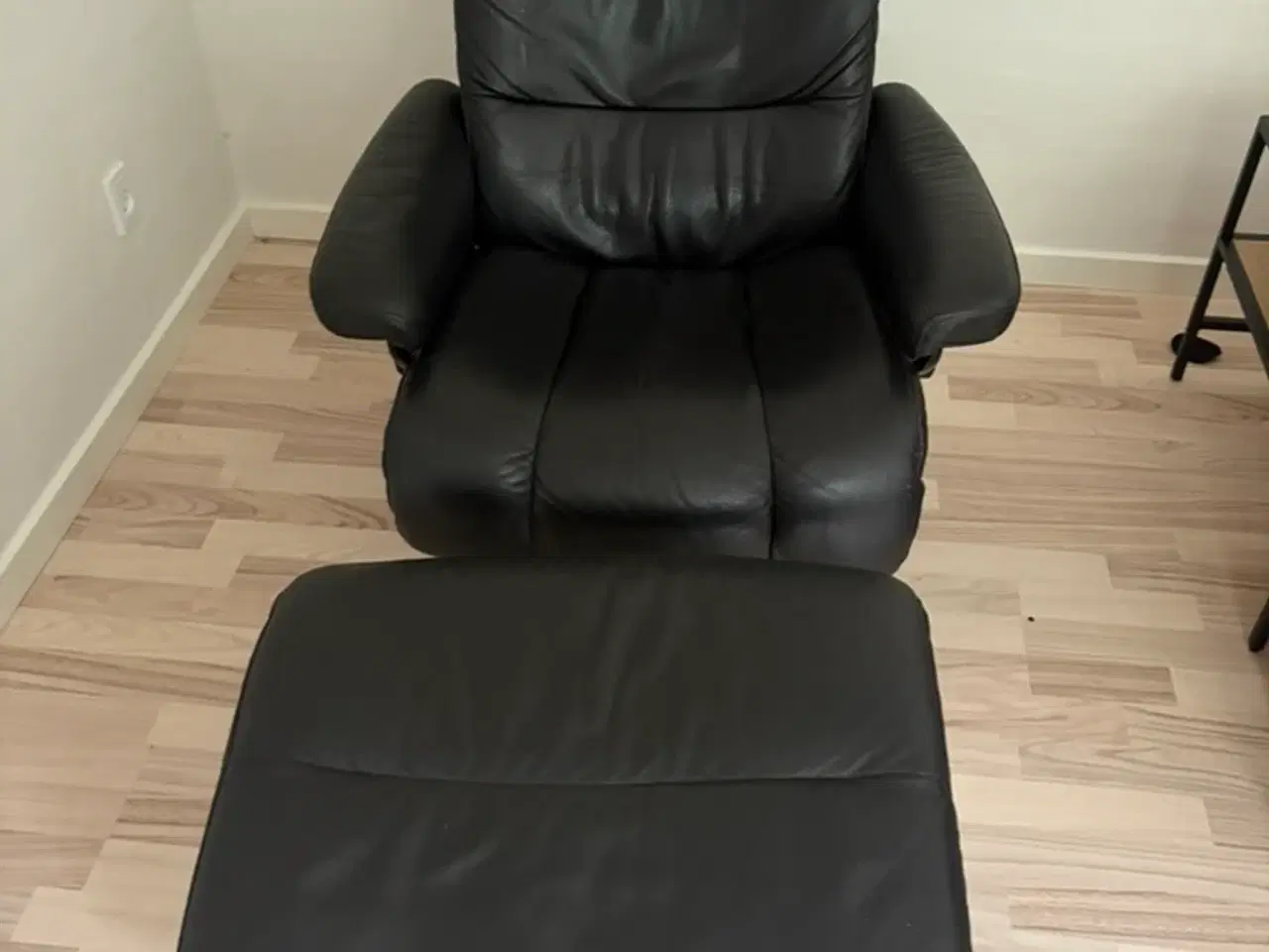 Billede 1 - Stressless stol med skammel