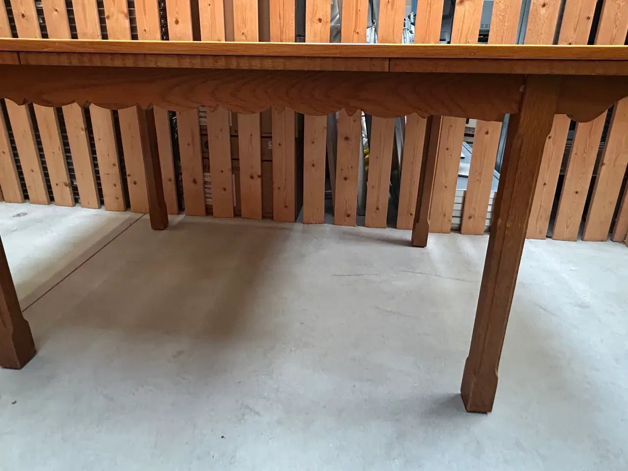 Billede 2 - Spisebord i teak med egestel