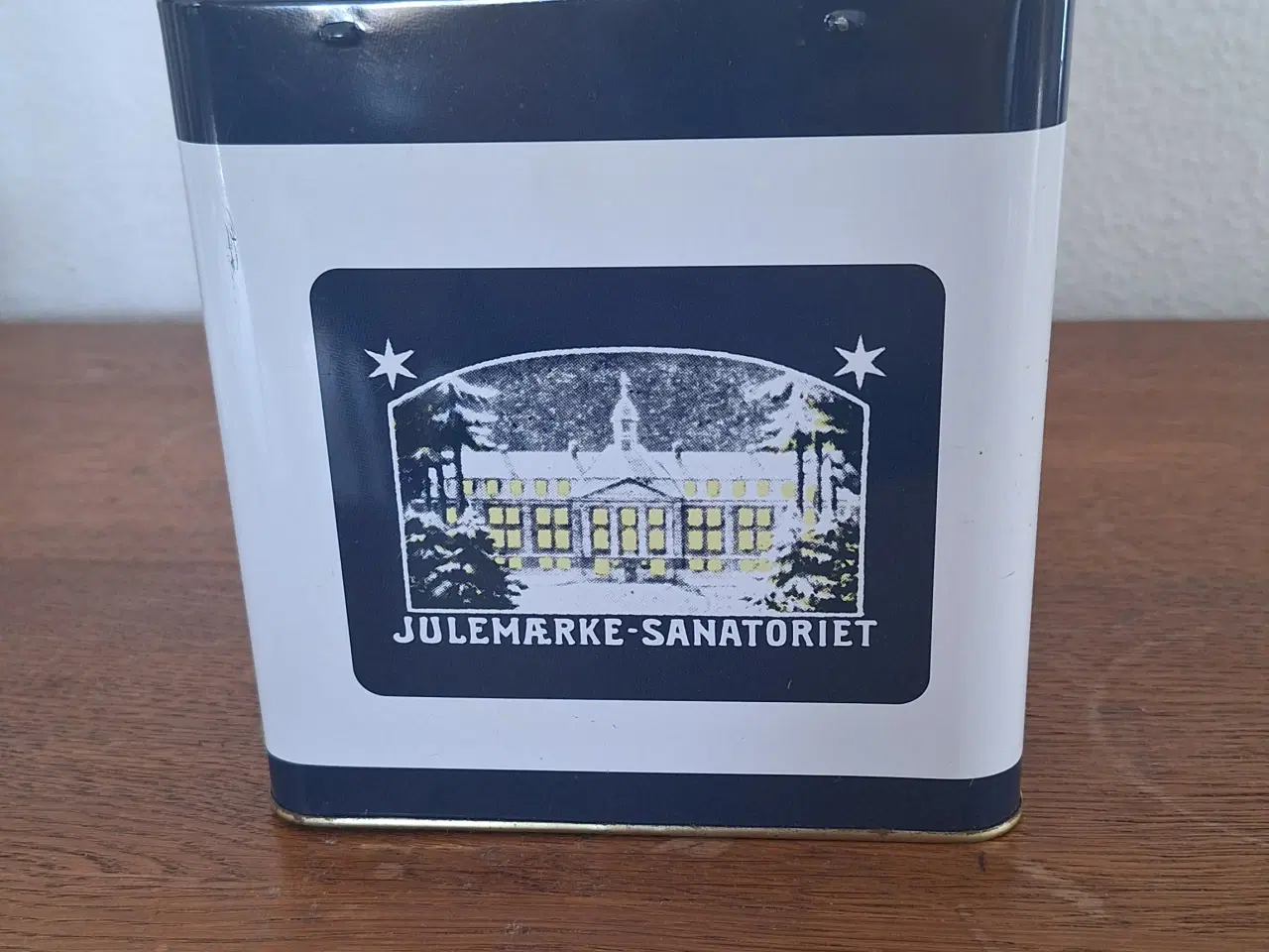 Billede 1 - Jule frimærkes dåse