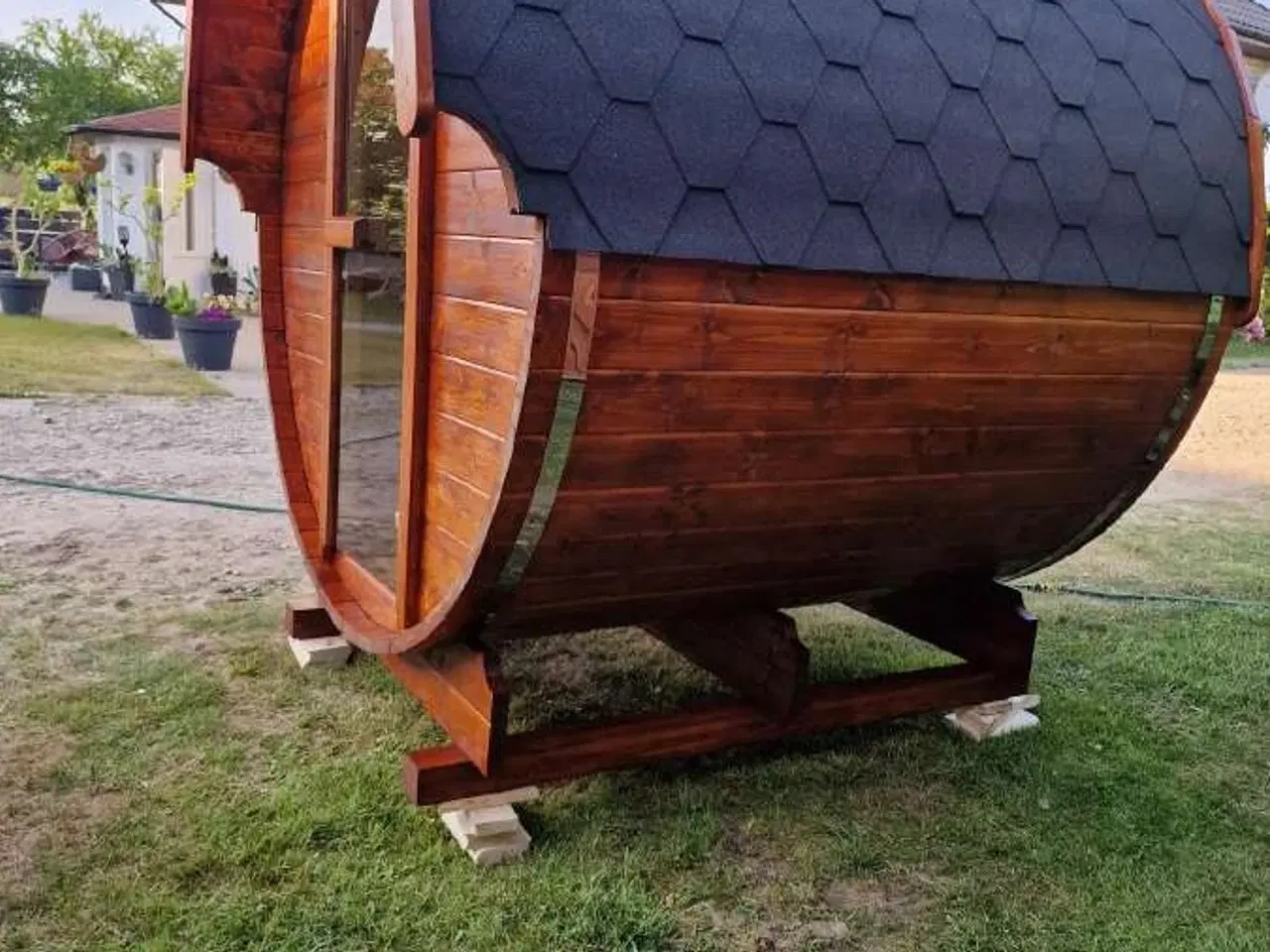 Billede 5 - Sauna 2.3 m..med halvt panoramaglas.30900 kr